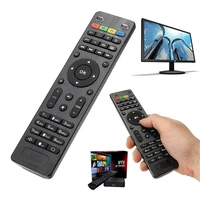 ir universal tv box remote control for mag254 controller for mag 250 254 255 260 261 270 iptv tv for set top box abs black