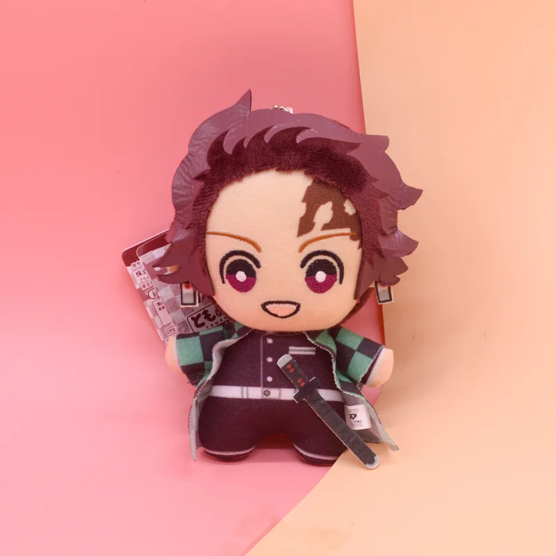 

Demon Slayer Plush Toy 15cm Kimetsu No Yaiba Kamado Tanjirou Tomioka Giyuu Agatsuma Zenitsu Douma Sabito Backpack Ornaments