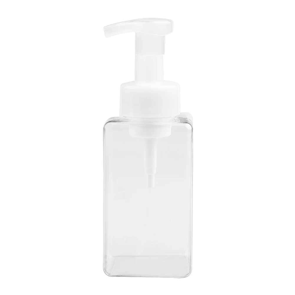 450ml Portable Foam Pump Bottle Empty Face Eyelashes Cosmetic Cleaner Soap Dispenser | Дом и сад