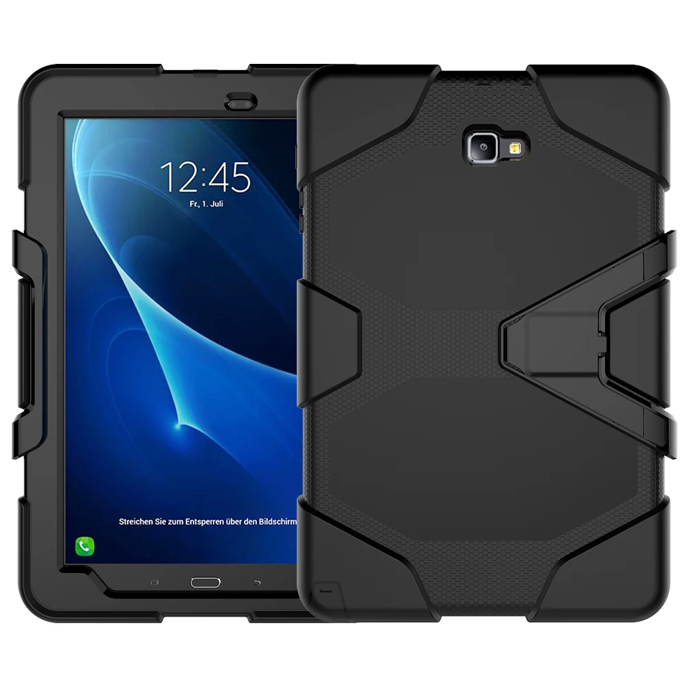 Для Samsung Galaxy Tab A A6 10 1 с S Pen SM P580 P585 чехол детский противоударный жесткий прочный Броня сверхмощный силиконовый