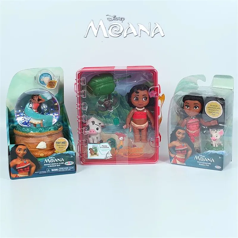 

Disney Moana And Pet Pig Animators' Collection Moana Mini Doll Play Set For Kids Gifts