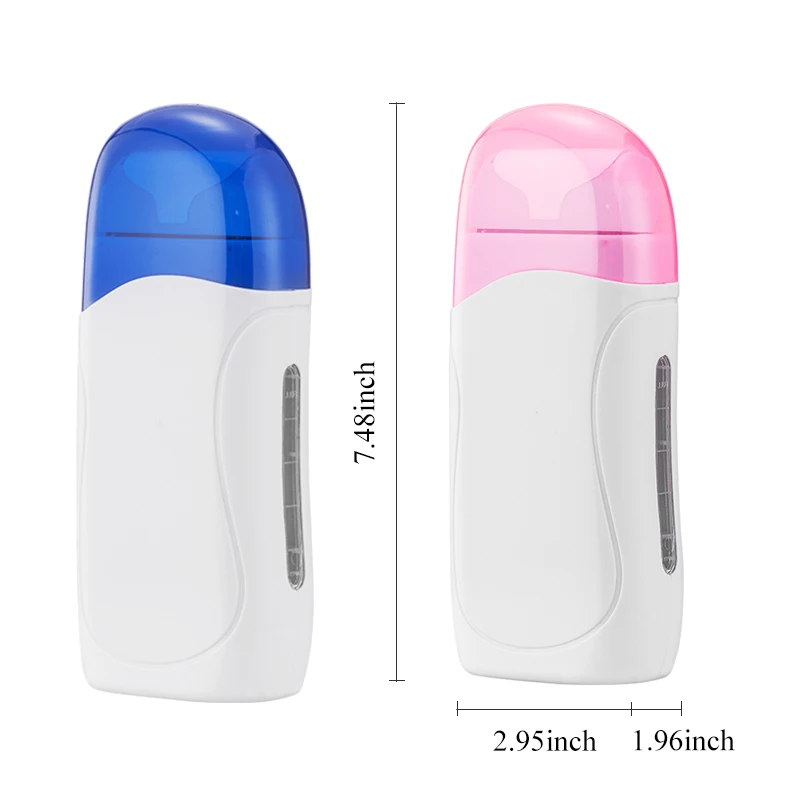 

Portable Mini Wax Machine Kit Roll On Heater Depilatory With ing Strips Hair Removal Warmer