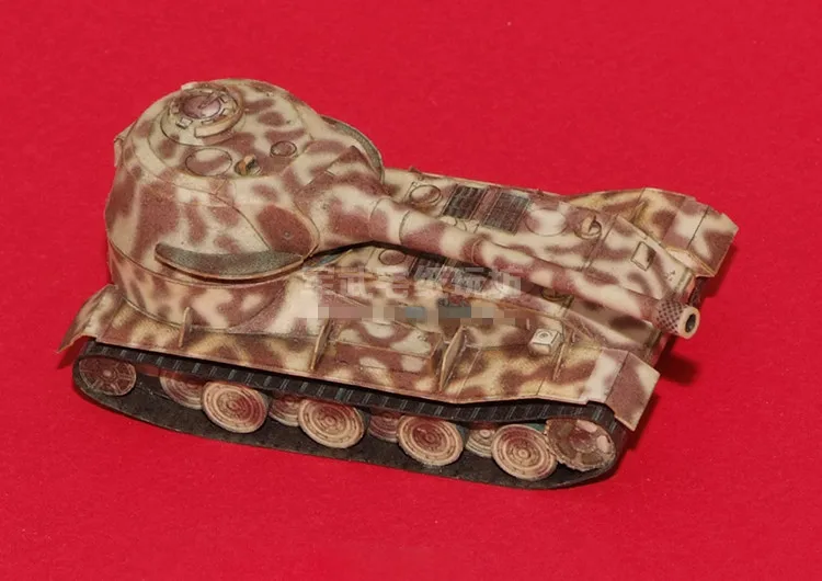 Тяжелый бак VK7201 в масштабе 1:35 Германия 2 комплекта набор бумажных моделей сделай