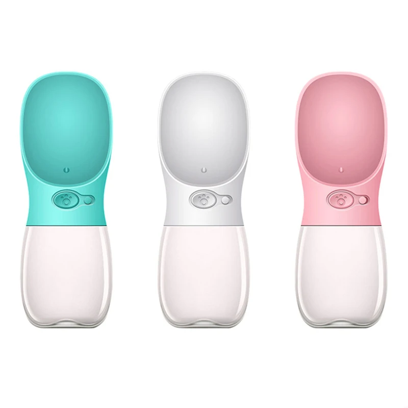 Переносная бутылка для воды домашних питомцев поилка кормления собак и кошек