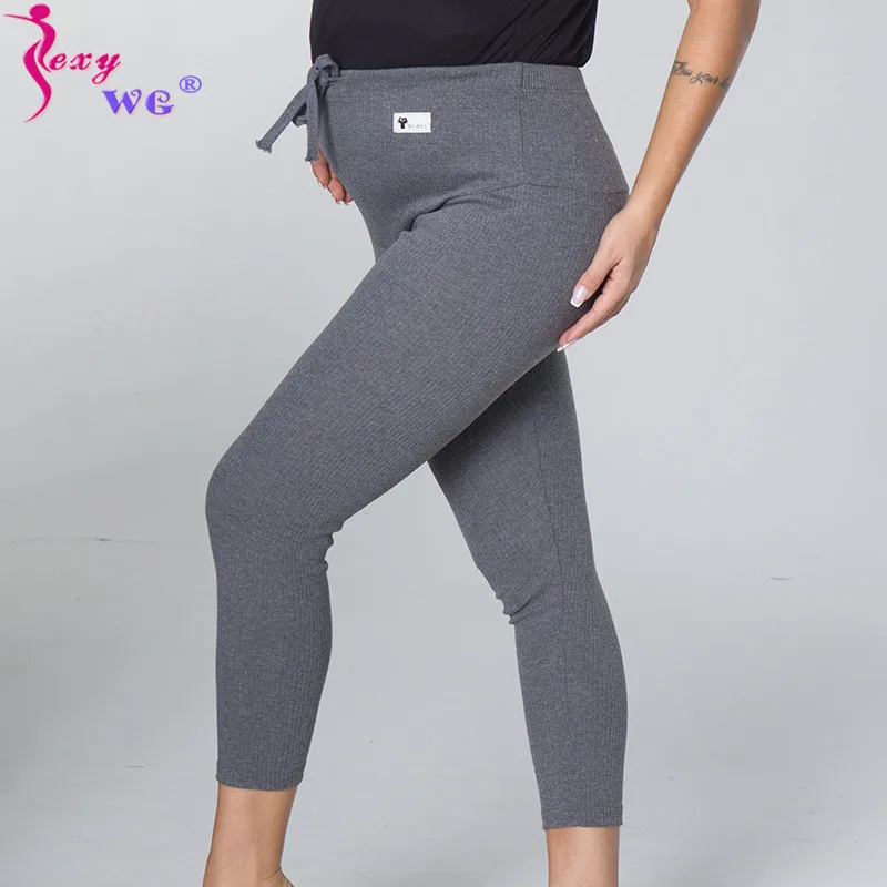 

SEXYWG Warm Pants for Pregnant Casual Fashion Maternity Pants All Match Thin Pregnancy Leggings Autumn Women Trousers