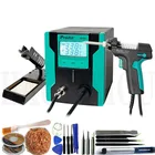 Цифровой Электрический демонтажный насос Pro'sKit, устройство для демонтажа электронных припоев BGA, вакуумное устройство для демонтажа припоя
