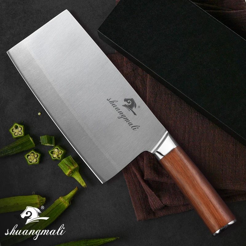 8 дюймовый китайский шеф нож из высокоуглеродистой стали 5CR15MOV кухонный утилита