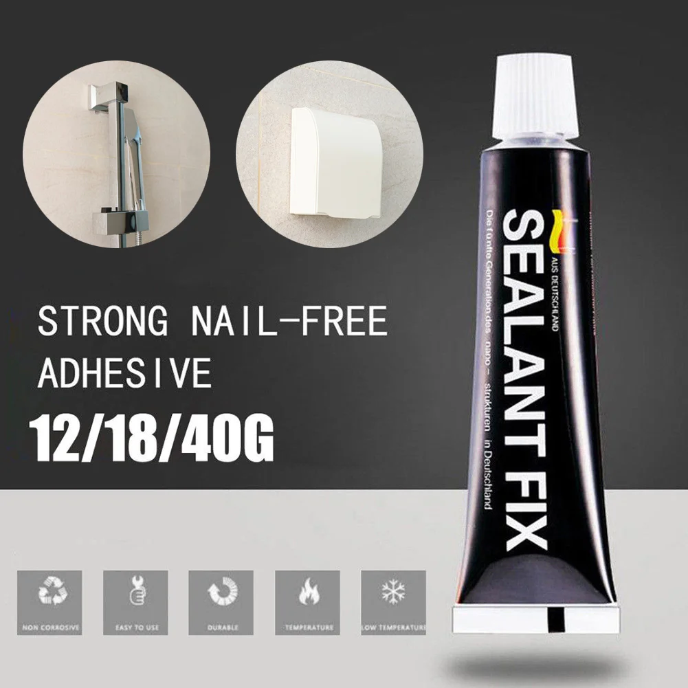 

4/6/9/12/18g Glass Glue Strong Waterproof Sealant Fix Glue Quick Drying Polymer Metal Adhesive uacr PVC Glue Adhesives Sealers