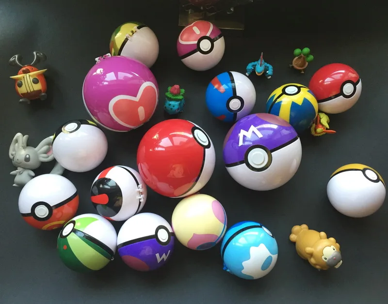 

Pokemon Dive Ball Dark Ball Dream Ball Heal Ball Action Figure Model Toys