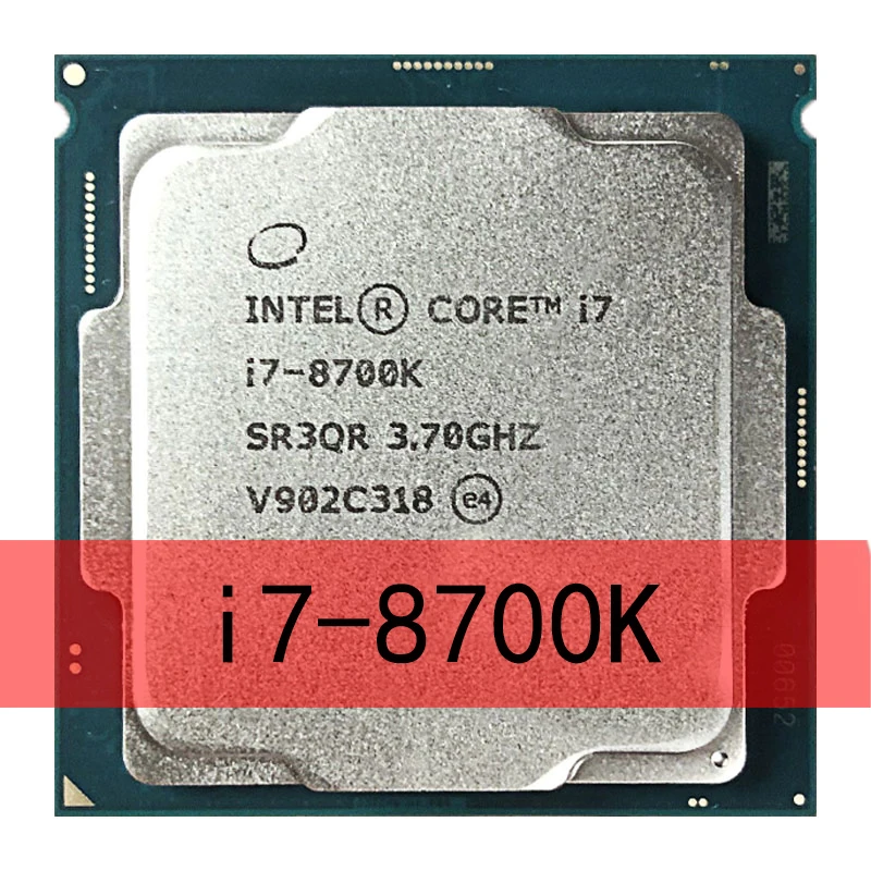 

Intel Core i7-8700K i7 8700K 3.7 GHz Six-Core Twelve-Thread CPU Processor 12M 95W LGA 1151