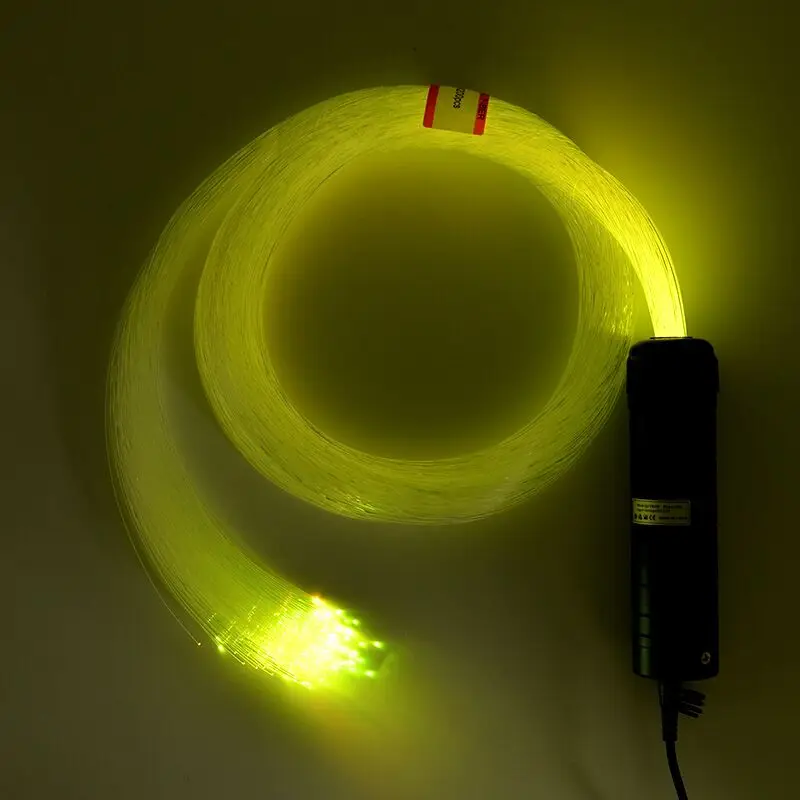 Автомобильная звезда 6 Вт RGB светодиодная волоконно светильник оптическая лампа