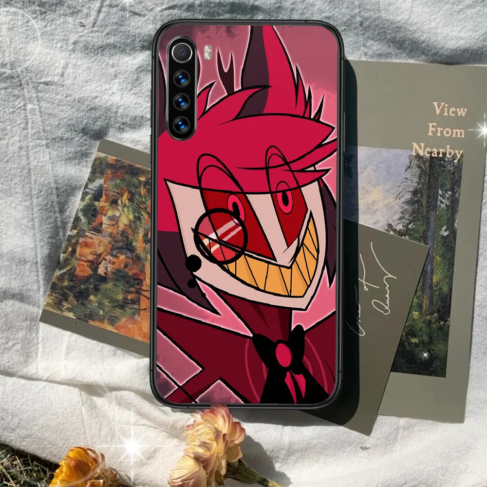 

hazbin hotels Alastor Phone Case For XIAOMI Redmi Note 5 7 8 T 9 6A 7A 8A 9S K 20 30 Pro black Coque Painting Funda Fashion Cell