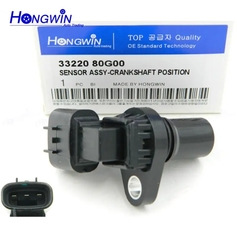 Подлинный №: 33220 80G00 Датчик положения коленчатого вала для Subaru Justy III Suzuki Ignis Jimny Liana Wagon J5T23891 , 3322080G00