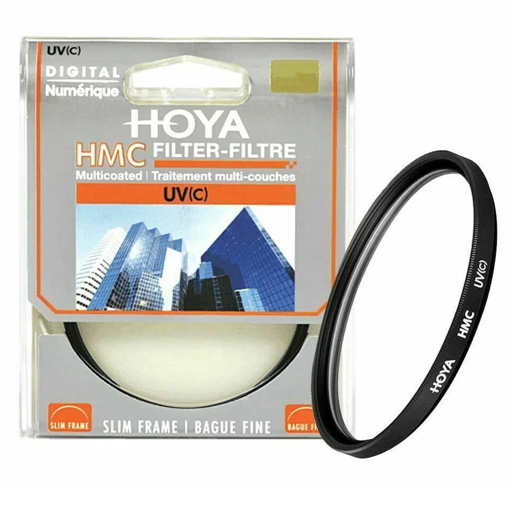 

67 Mm Heat Resistant Camera Filter Slim Frame Clear Photography Smooth Replacement Easy Install UV HMC Multicoated Anti Flare