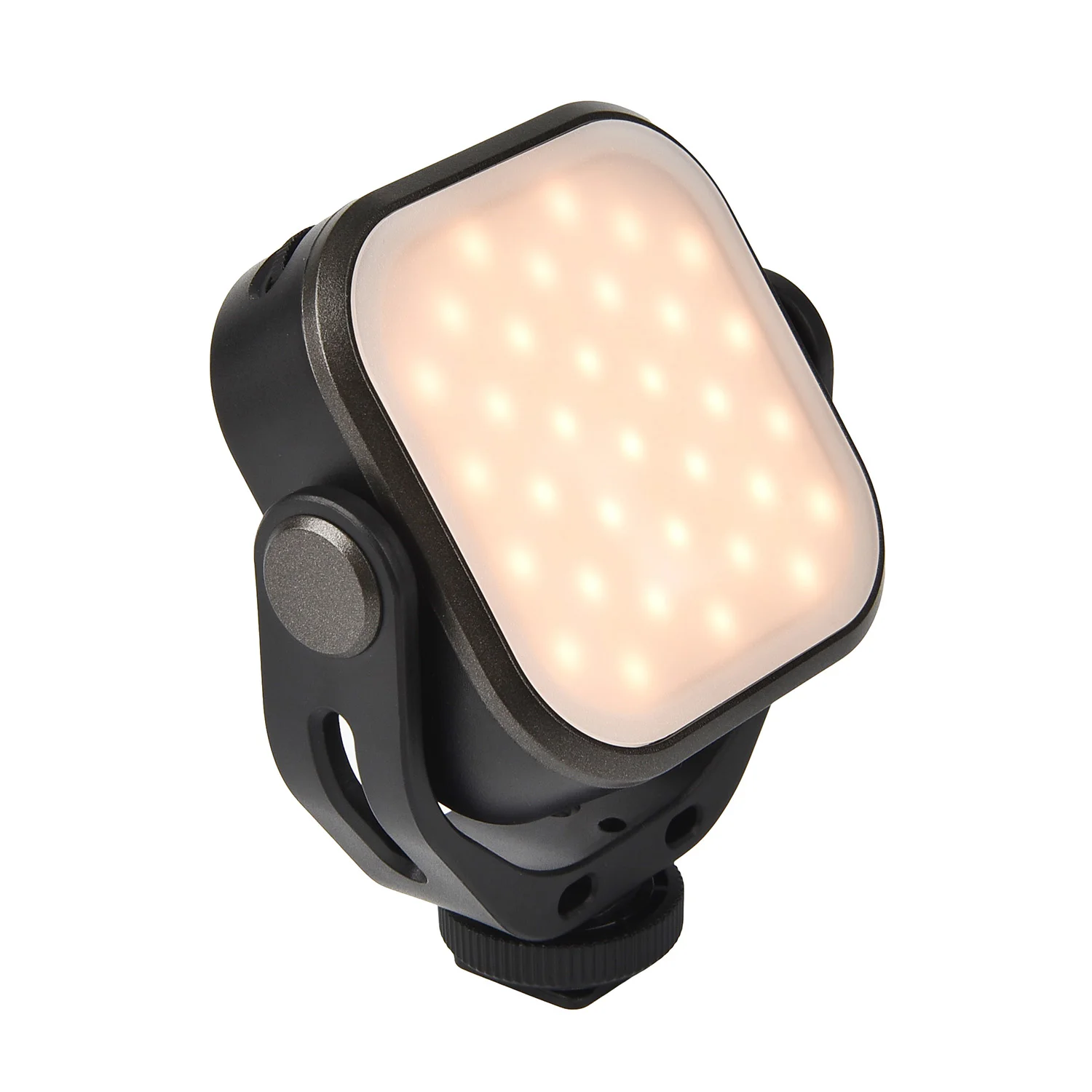 

VL66 Video Light Panel Studio Lights with 360 Rotation Mount Bracket Lamp Mobile Flashes Camera Lighting Set for Photo DSLR SLR