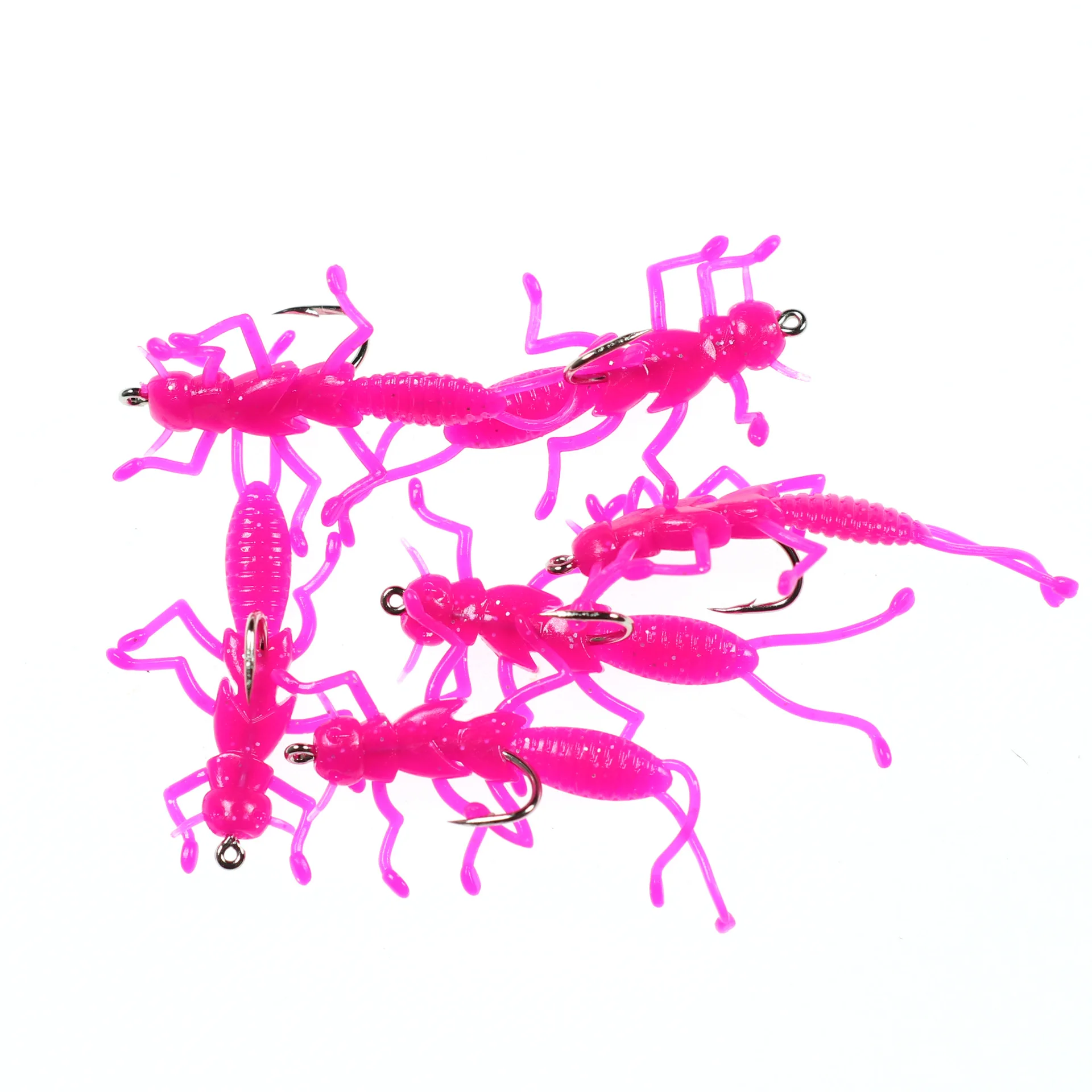 Оптовая продажа 50 шт./лот Новое моделирование Мягкая приманка для насекомых на