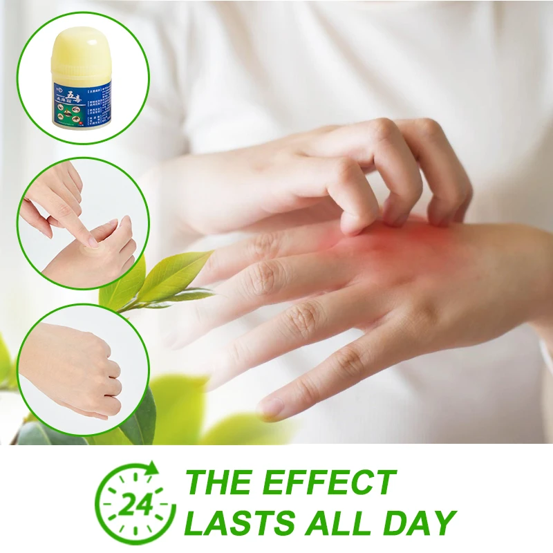 Skin Antiitch Cream Herbal Antiseptic Salve Antibiotic Anti