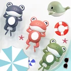 2021 Новейшие Детские Игрушки для ванны животные милый мультфильм лягушка Краб классический детский бассейн водные игры заводная игрушка для детей