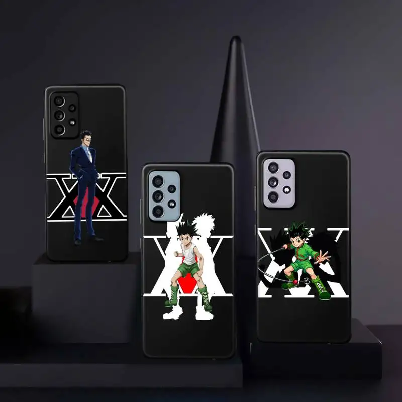 

Hunter x Hunter anime JAPAN Phone Case For Samsung A32 A51 A52 A71 A50 A12 A21S S10 S20 S21 Plus Fe Ultra