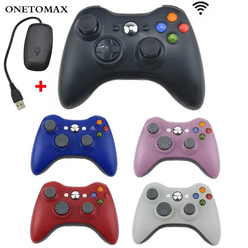 

Gamepad For Xbox 360 Wireless Controller For XBOX 360 Controle Joystick For XBOX360 PC Game Controller Gamepad Joypad Receiver