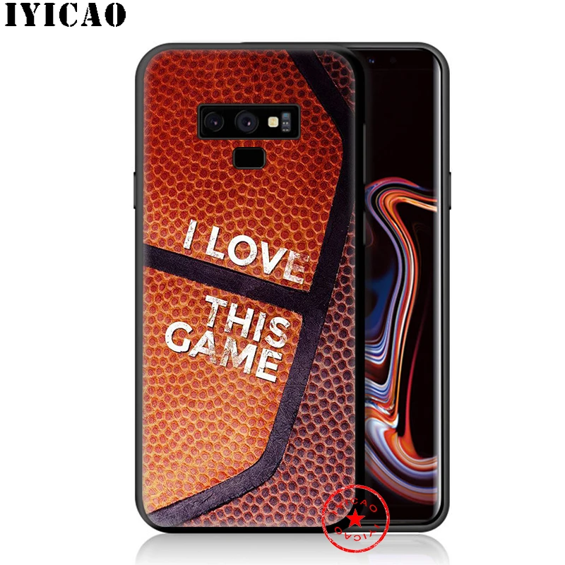 IYICAO баскетбольный чехол для samsung Galaxy S10e S10 S9 S8 Plus S6 S7 Edge Note 10 9 8 |