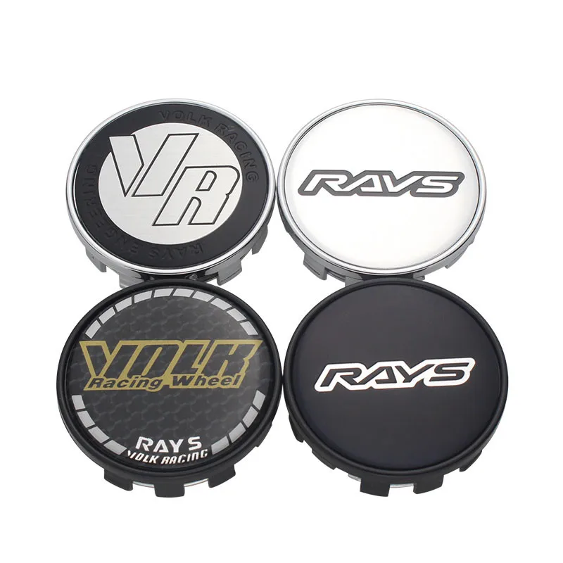 

4pcs 54mm 50mm Rays Volk Racing Wheel Center Hub Cap Auto Styling Rims Cover Emblem Badge