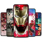 Чехол для Xiaomi Redmi Note 9 8 10 Pro 9T 9S 8T 7 10pro Max, чехол для redmi 9 9C 9A 9T 8 8A 7 7A, чехол Marvel, Железный Человек-паук
