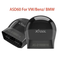 xtool asd60 for vw for bmw for benz obd2 code scanner all systems obdii diagnostic tools with 15 reset functions for androidios