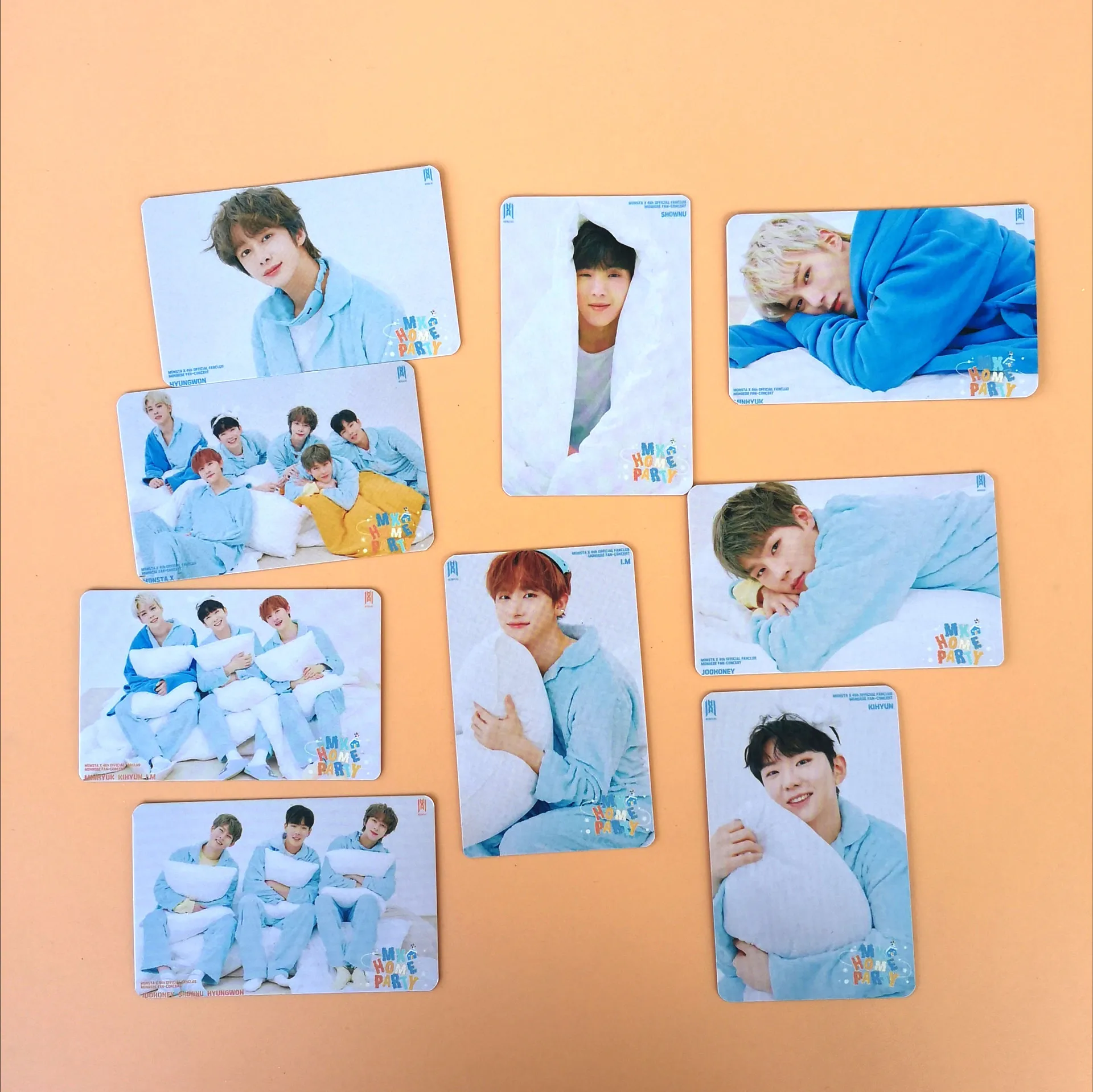9 шт./компл. Kpop MONSTA X Photo Card встреча болельщиков вечерние K-pop Monsta открытки в альбом |