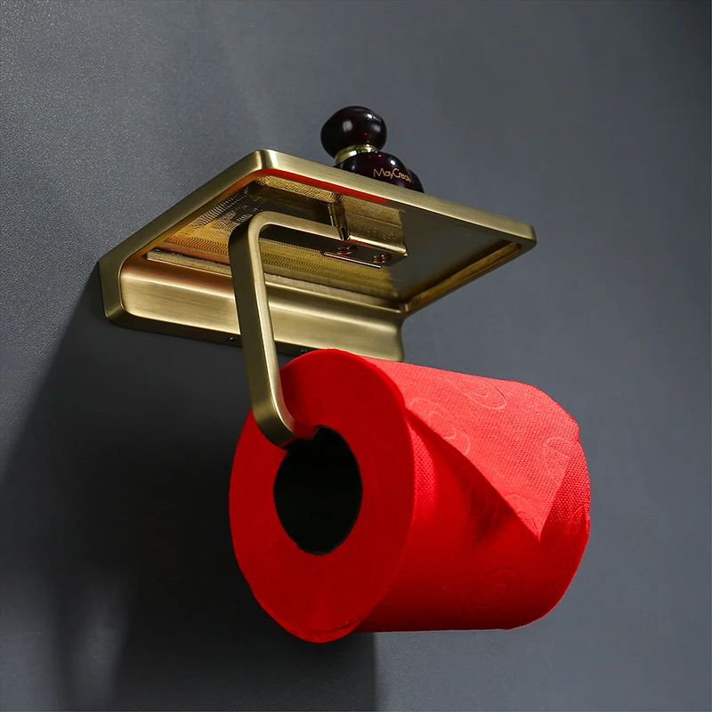 Держатель для туалетной бумаги держатель рулона из цинкового сплава матовые