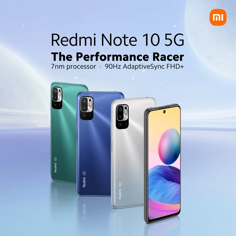 xiaomi redmi note 10 5g smartphone dimensity 700 cellphone 90hz 6 5 display 5000mah 48mp camera global version free global shipping