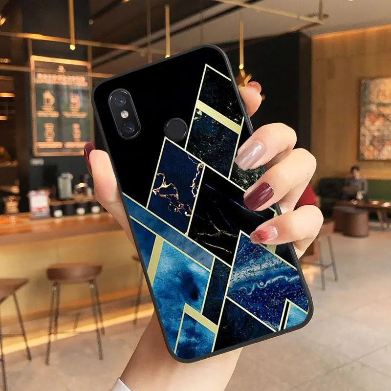 Marble pattern Photo Soft Phone Case For Xiaomi Mi MIX2 MIX2S MAX2 MAX3  F1 5 Note2 Note3 Coque Shell Coque Shell