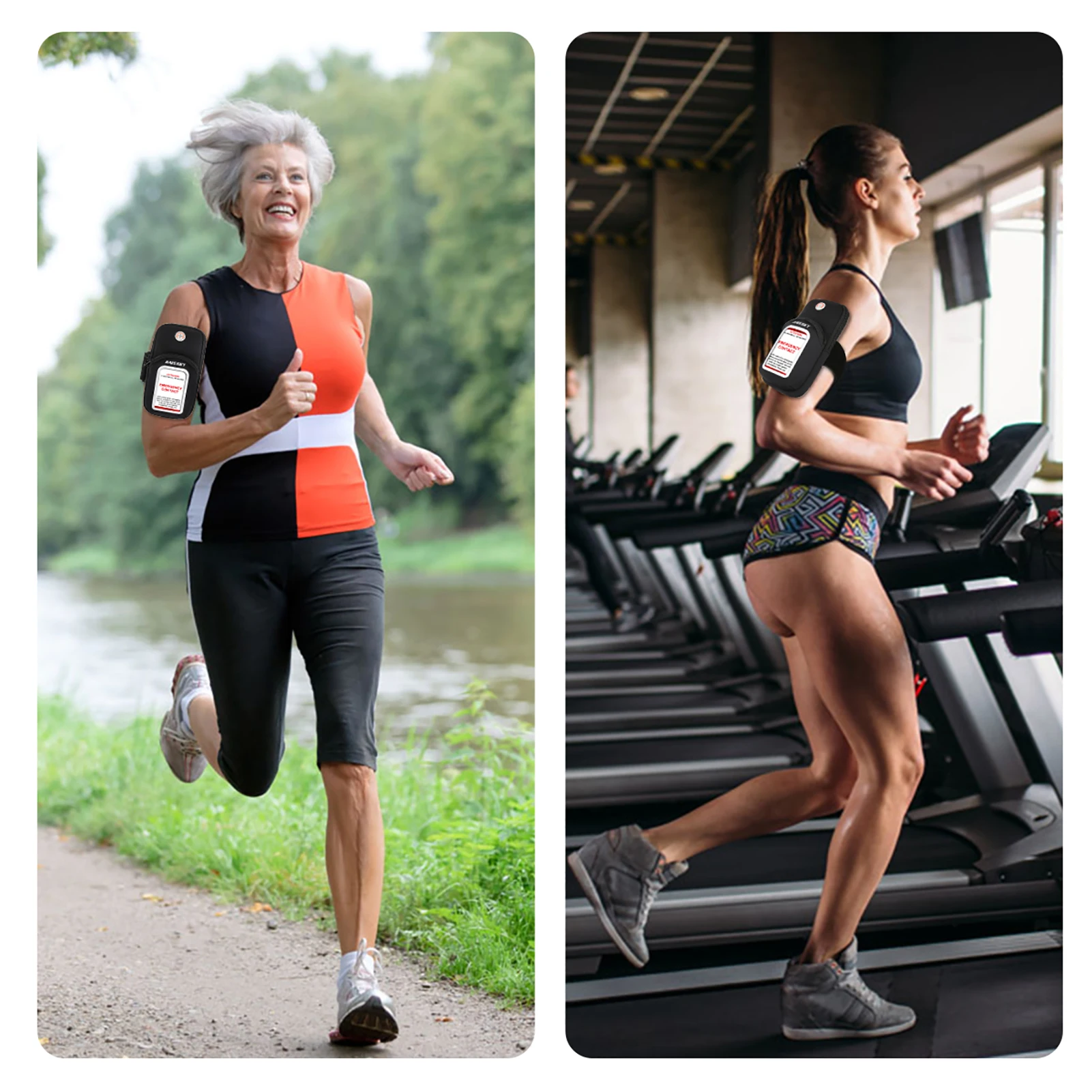 haissky sports running arm band bag emergency card wallet belt on hand mobile phone pouch for iphone 13 12 11 pro max xiaomi 11 free global shipping