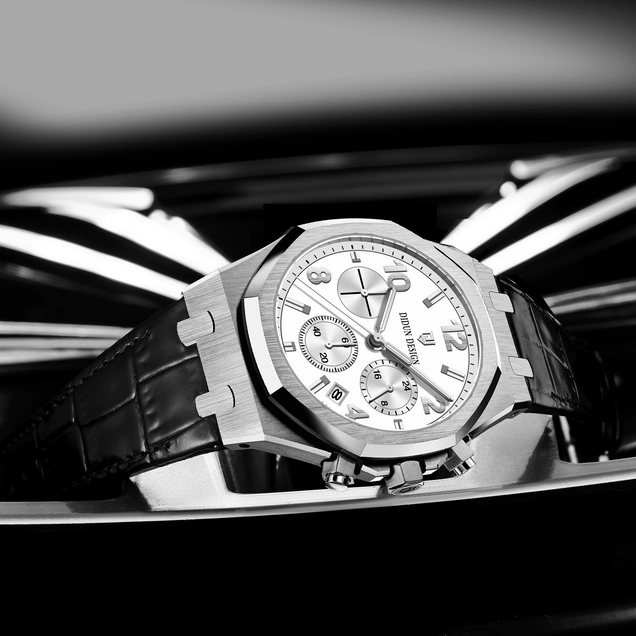 

DIUDN 2012NEW Classic Luxury Suit Belt Quartz Men Watch Waterproof Military Top Quality Men's Fashion Watch Multi Dial Boutique