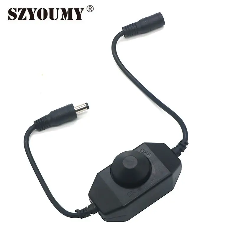 SZYOUMY Led Dimmer switch  Brightness Adjust controller for DC 12-24V single color led strip Dimming