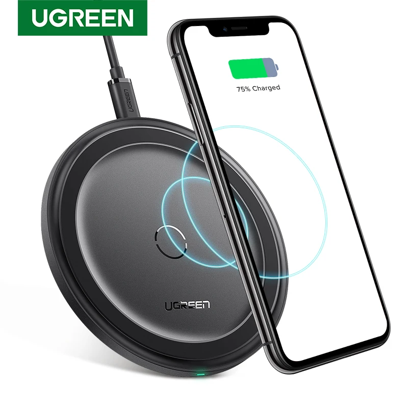 [Ци Беспроводное Зарядное Устройство 10 Вт], Ugreen Беспроводное Зарядное Устройство Зарядки Pad для Samsung Galaxy S6