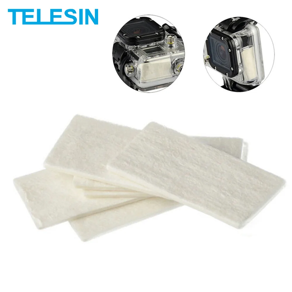 

TELESIN 36pcs Anti-Fog Inserts Drying Inside Waterproof Housing for GoPro SJCAM Xiaomi yi DJI Osmo Action Camera Accessories