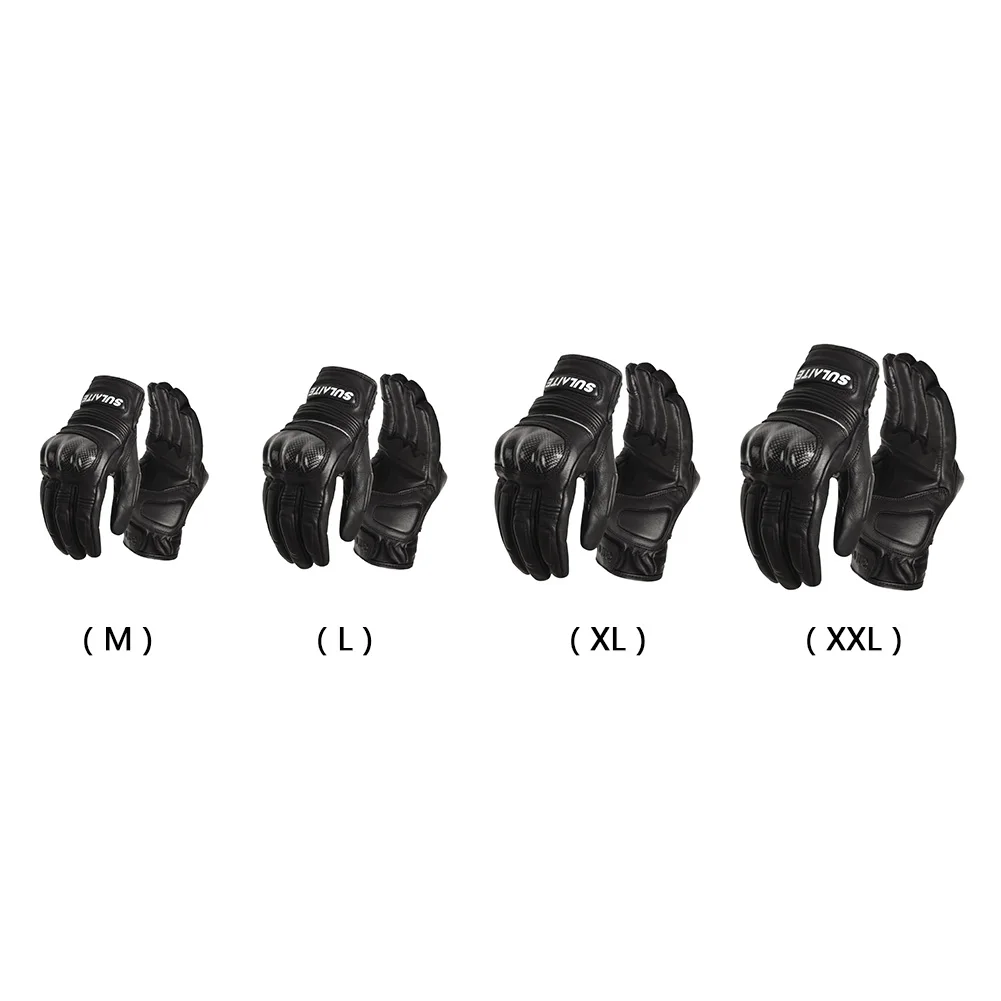 

Мотоциклетные Перчатки Guantes, зимние перчатки из овечьей кожи, с сенсорным экраном, для езды на мотоцикле и велосипеде