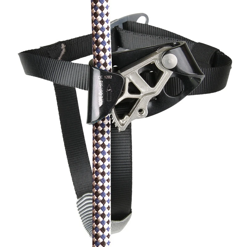 

Hot AD-Outdoor Foot Ascender Riser Left Rock Climbing Mountaineering Equipment Climbing Device
