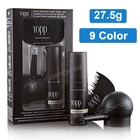 27,5 г набор волокон для наращивания натуральный кератин 9 цветов мгновенная Укладка волос цветная пудра для волос спрей пудра для лечения волос