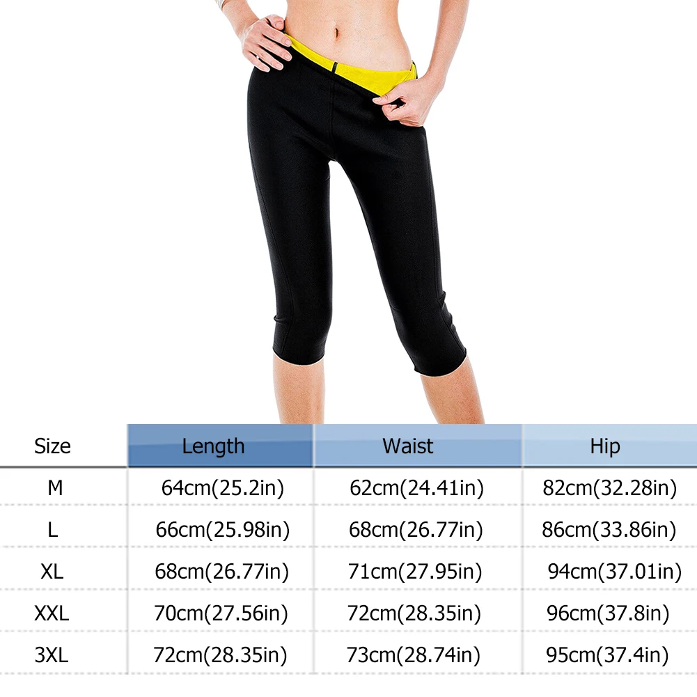 

Women Fashion Sports Slimming Leg Shaper Weight Loss Yoga Fitness Pants Neoprene Rubber Leg Sleeves Sweating Weight Loss Pants