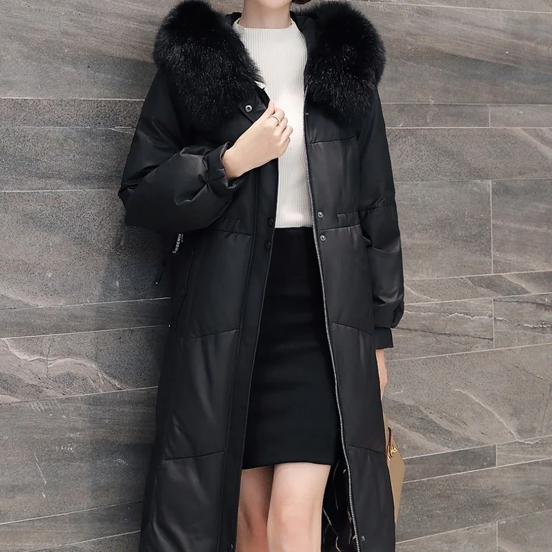 

New women's fashions 2022 New solid winter down office lady jacket with black hoodie warm female casual zippers outerwear Korean