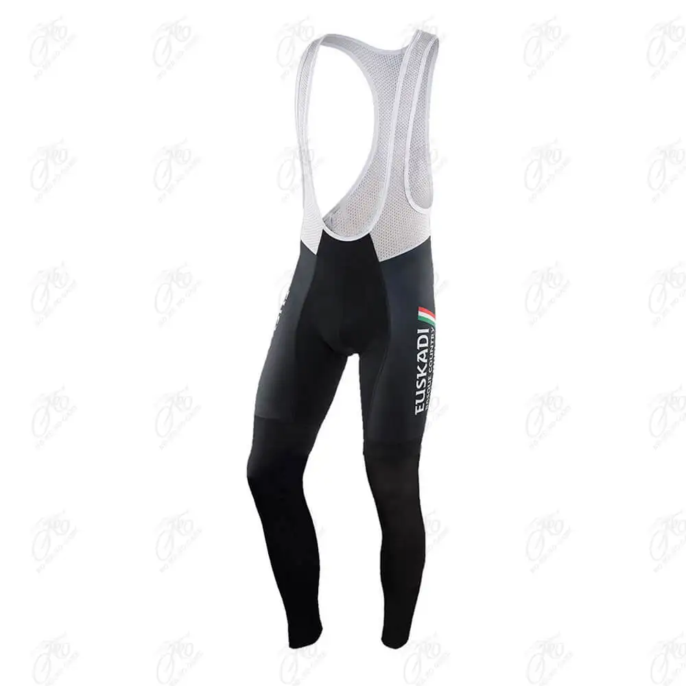 2021 Winter Euskadi Cycling Jersey Set Men Long Sleeve Green Bike Clothing Thermal Fleece Road Wear Suit Bicycle Bib Pants | Спорт и