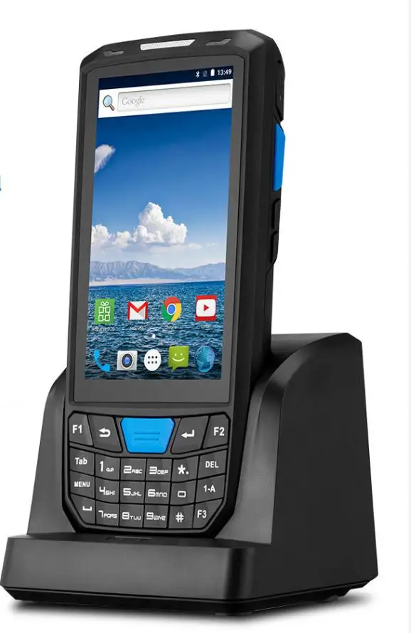 ISSYZONEPOS Прочный Android PDA 4G Портативный pos-терминал 1D 2D NFC считыватель штрих-кодов беспроводной сканер штрих-кодов устройство сбора данных через WiFi