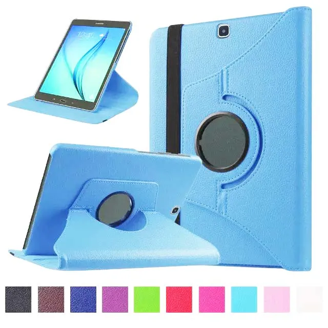 

Чехол-подставка для Samsung Galaxy Tab A 360, 9,7, t551, из искусственной кожи, с поворотом на SM-T550 градусов