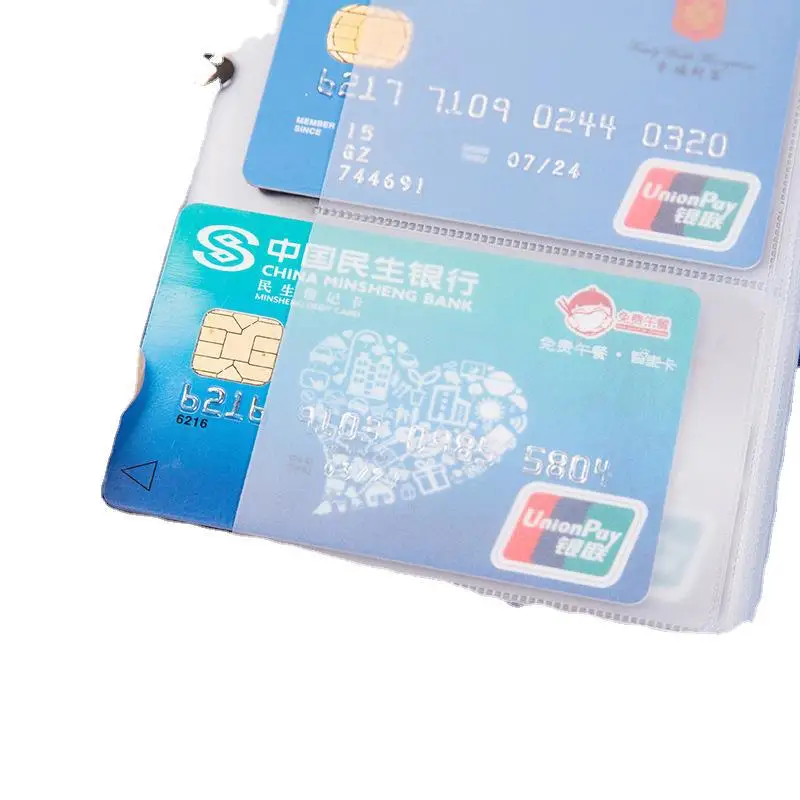 

Buckle big three-fold fashion multi-card position thickening increase capacity card holder oil edge big business card bag