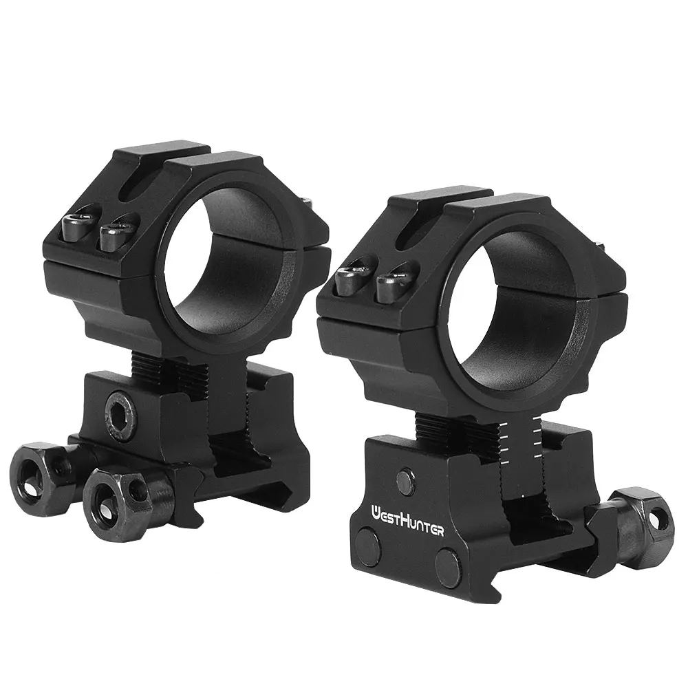 

Rifle Scope Mounts Full CNC Process Adjustable Profile Picatinny Rings Center Height 32 to 38mm Optical Sights Mount