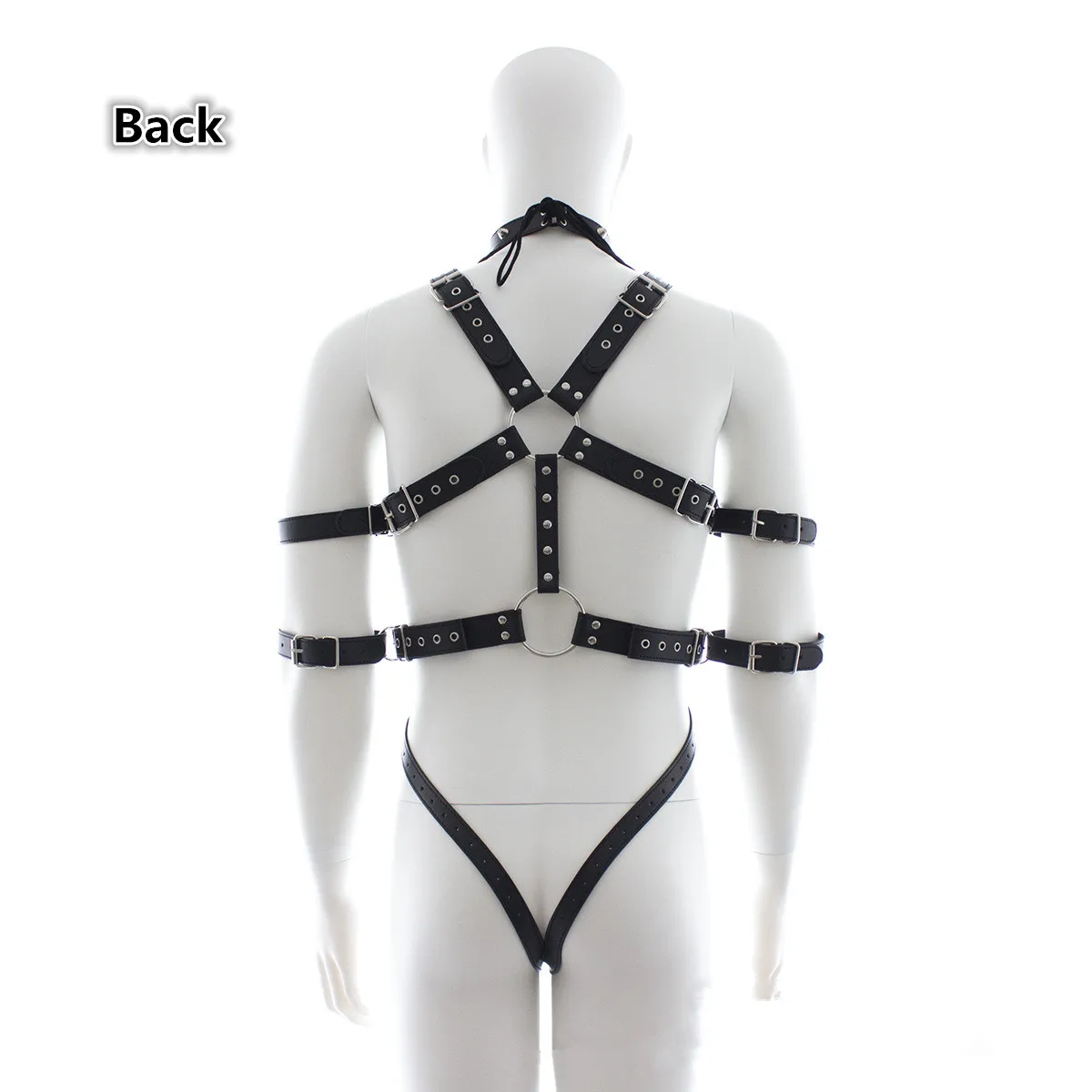 Мужской регулируемый кожаный средства ухода за кожей бондаж ремешок Пояс для