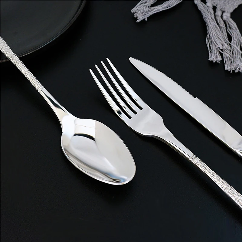 Набор столовых приборов из нержавеющей стали 18/8 столовые приборы столовый нож