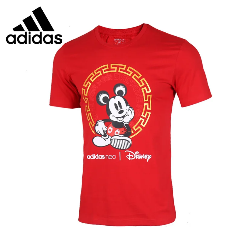 Новое поступление оригинальных мужских футболок Adidas NEO M DSNY CNY спортивная одежда с